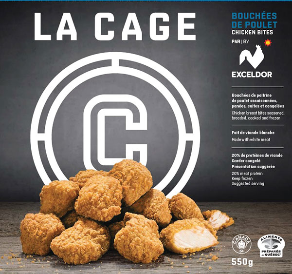La Cage - Bouchées de poulet